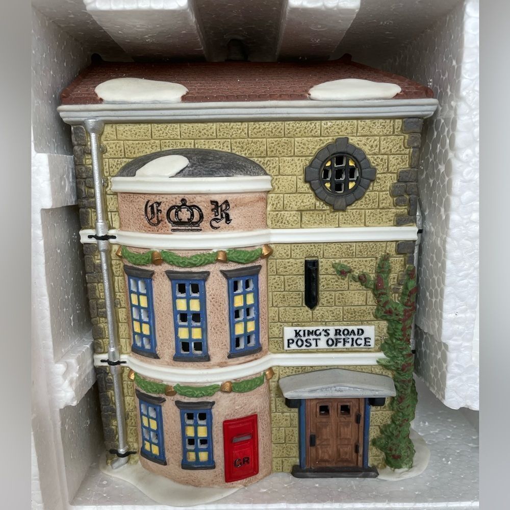 DEPT 56 HERITAGE VILLAGE‎ KINGS ROAD POST OFFICE
